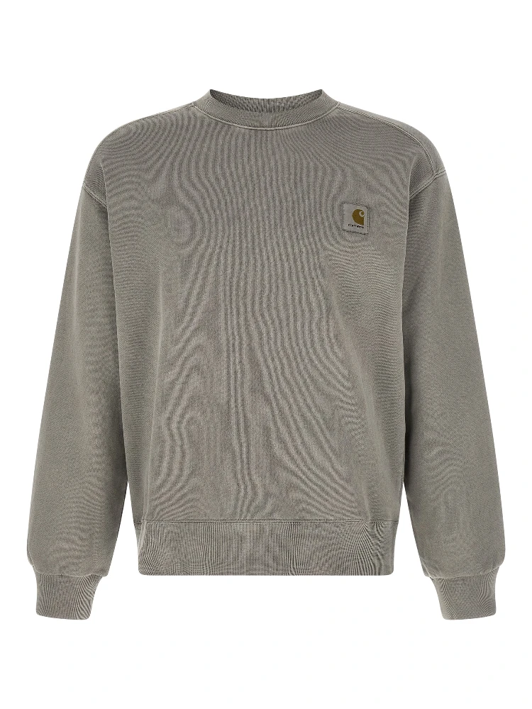 Gray Cotton Sweatshirt