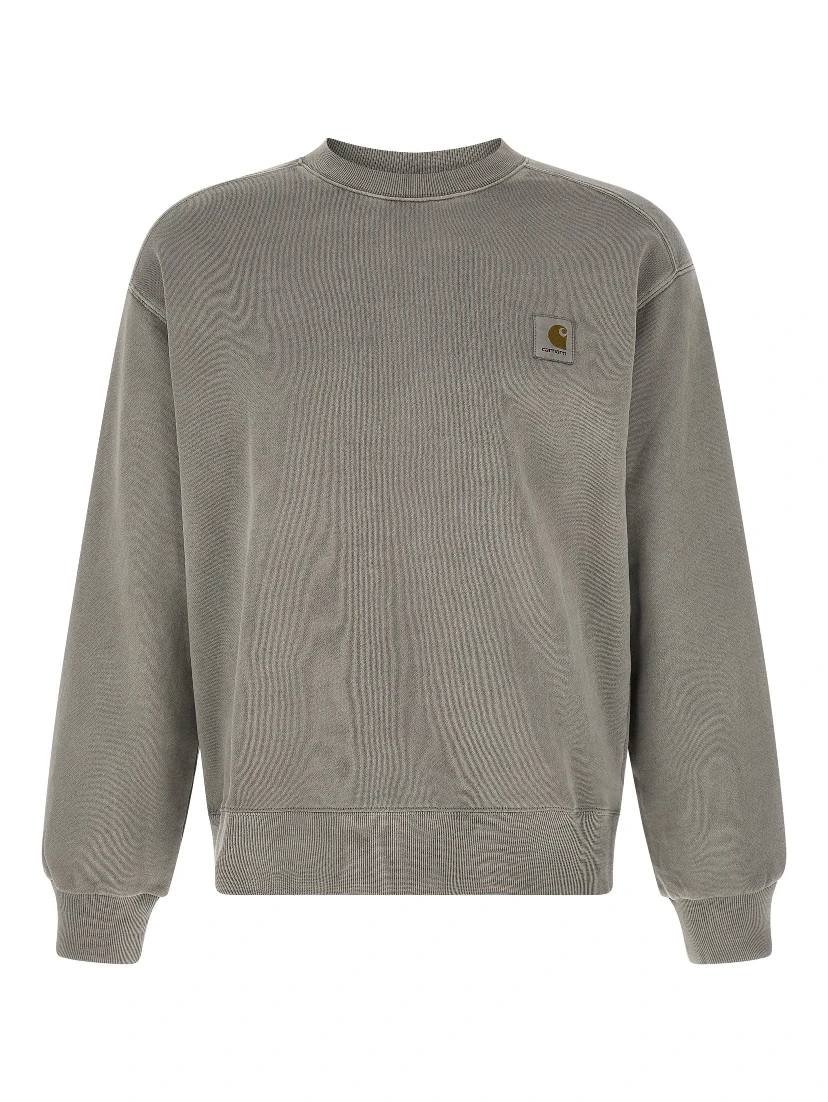 Gray Cotton Sweatshirt