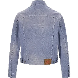 Blue Cotton Denim Jacket