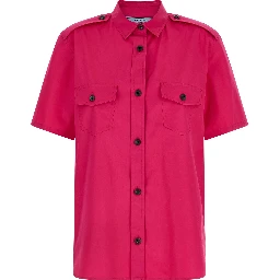 Fuchsia Cotton Blouse