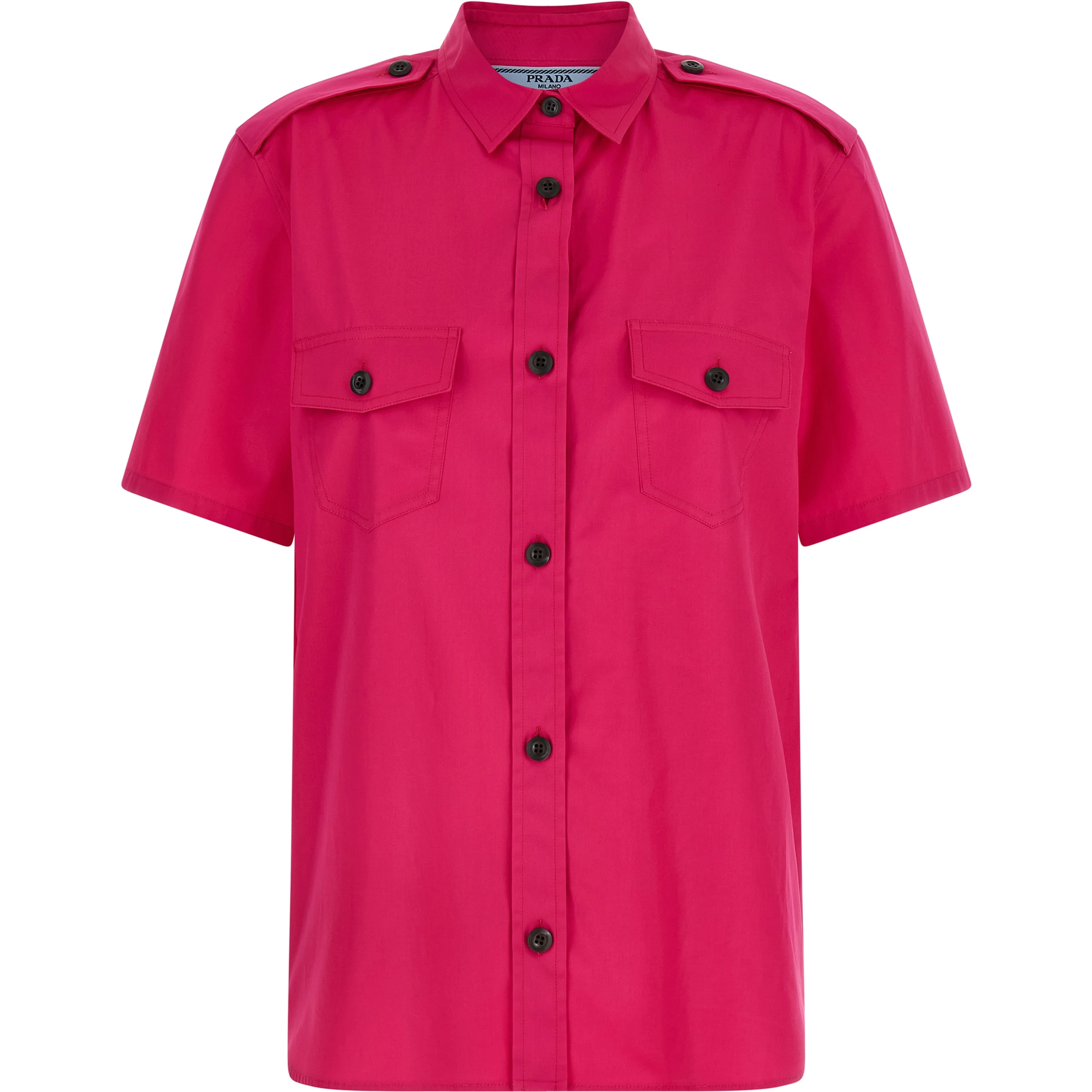 Fuchsia Cotton Blouse