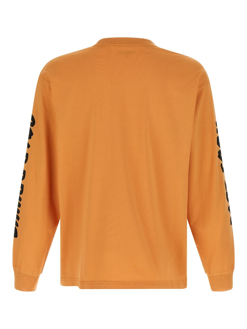 Orange Cotton T-Shirt