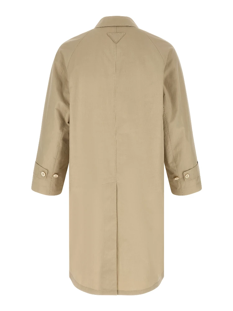 Beige Cotton Coat alternative