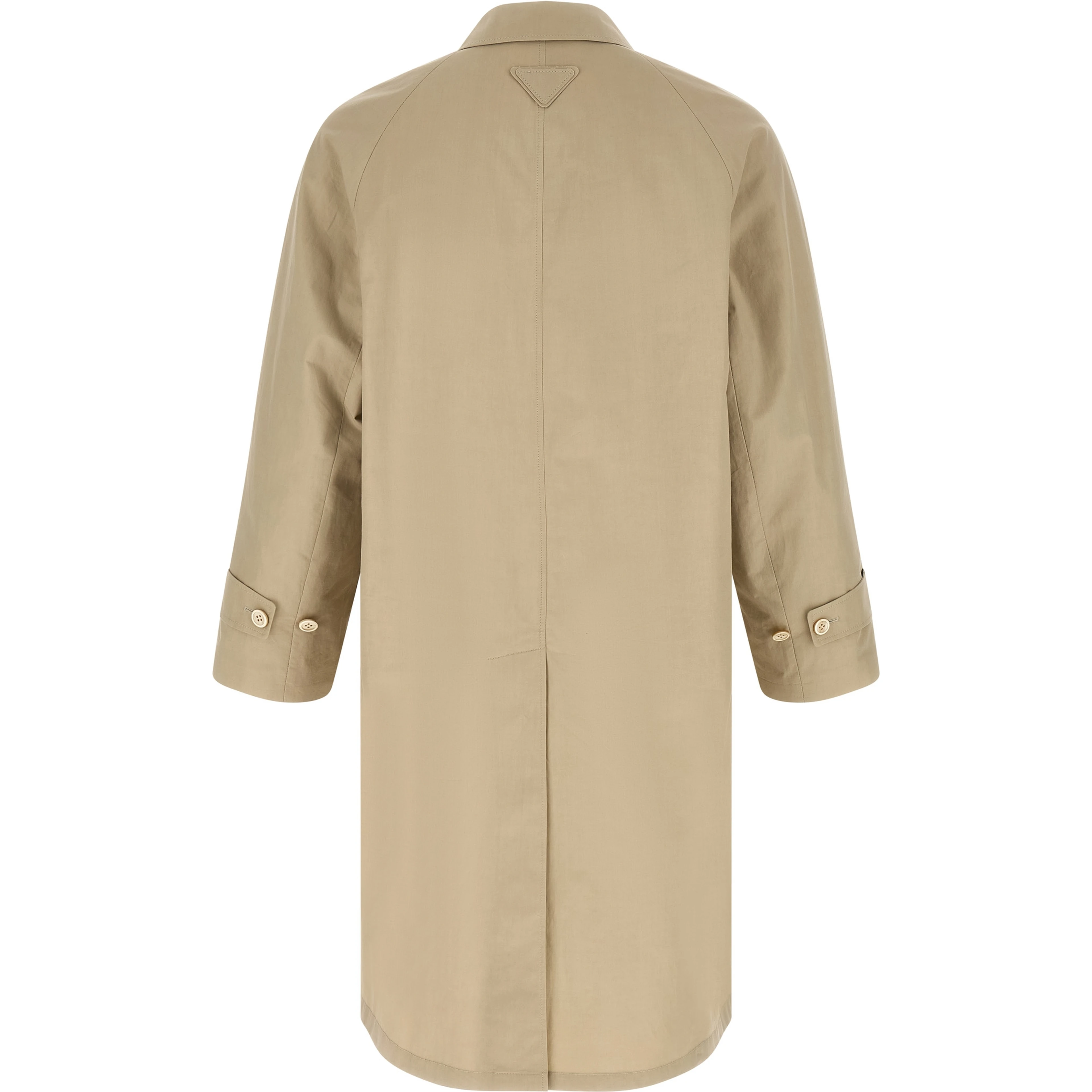 Beige Cotton Coat