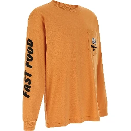 Orange Cotton T-Shirt