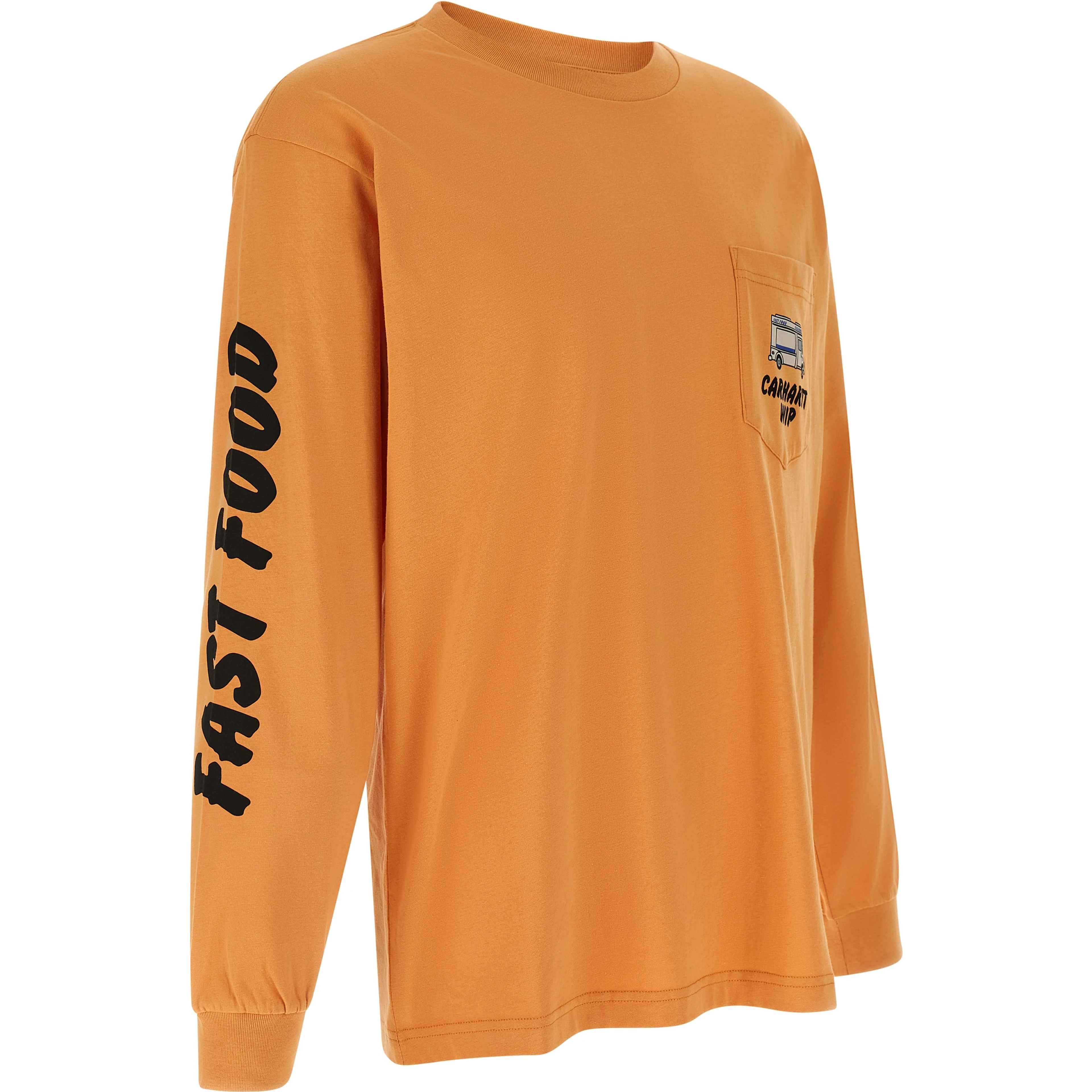 Orange Cotton T-Shirt