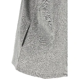 Gray Cotton Short Dress
