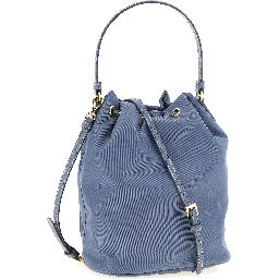 Blue Recycled Polyamide Handbag