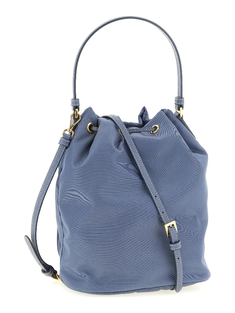Blue Recycled Polyamide Handbag alternative