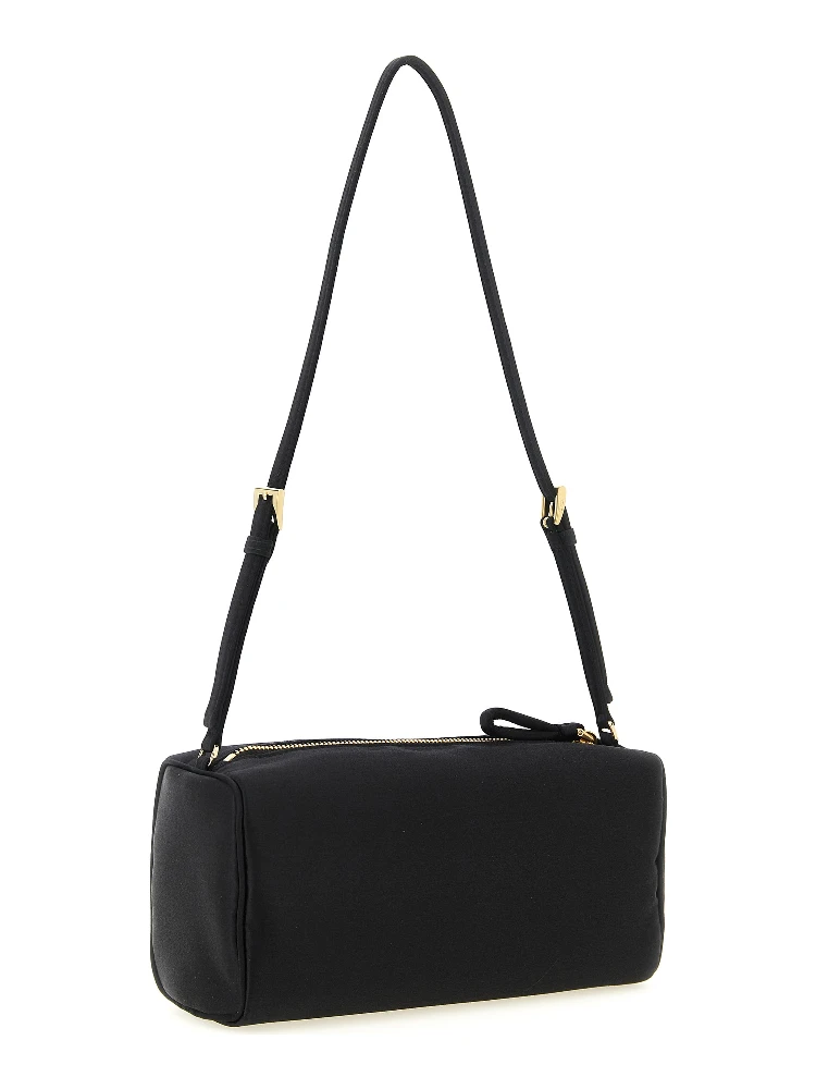 Black Viscose Shoulder Bag alternative
