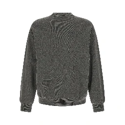 Black Cotton Sweatshirt