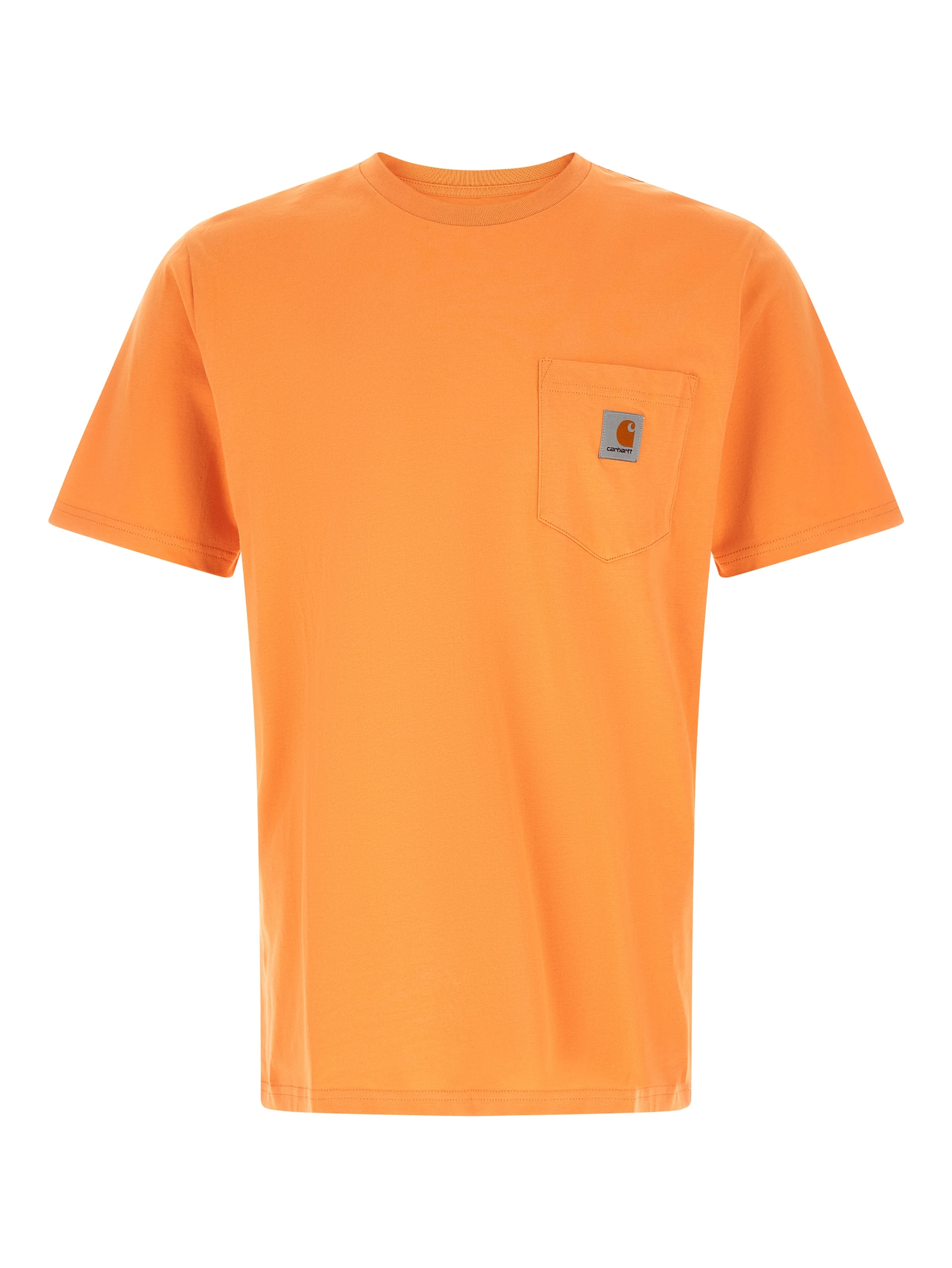 Orange Cotton T-Shirt