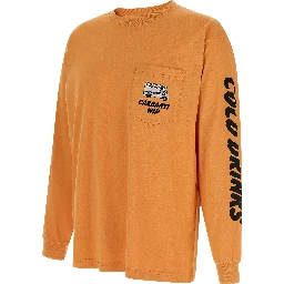 Orange Cotton T-Shirt