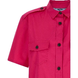 Fuchsia Cotton Blouse