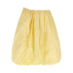 Multicolor Silk Midi Skirt