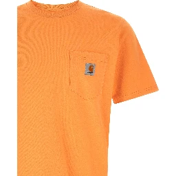 Orange Cotton T-Shirt