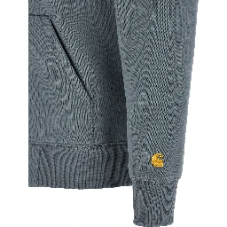 Blue Cotton Sweatshirt