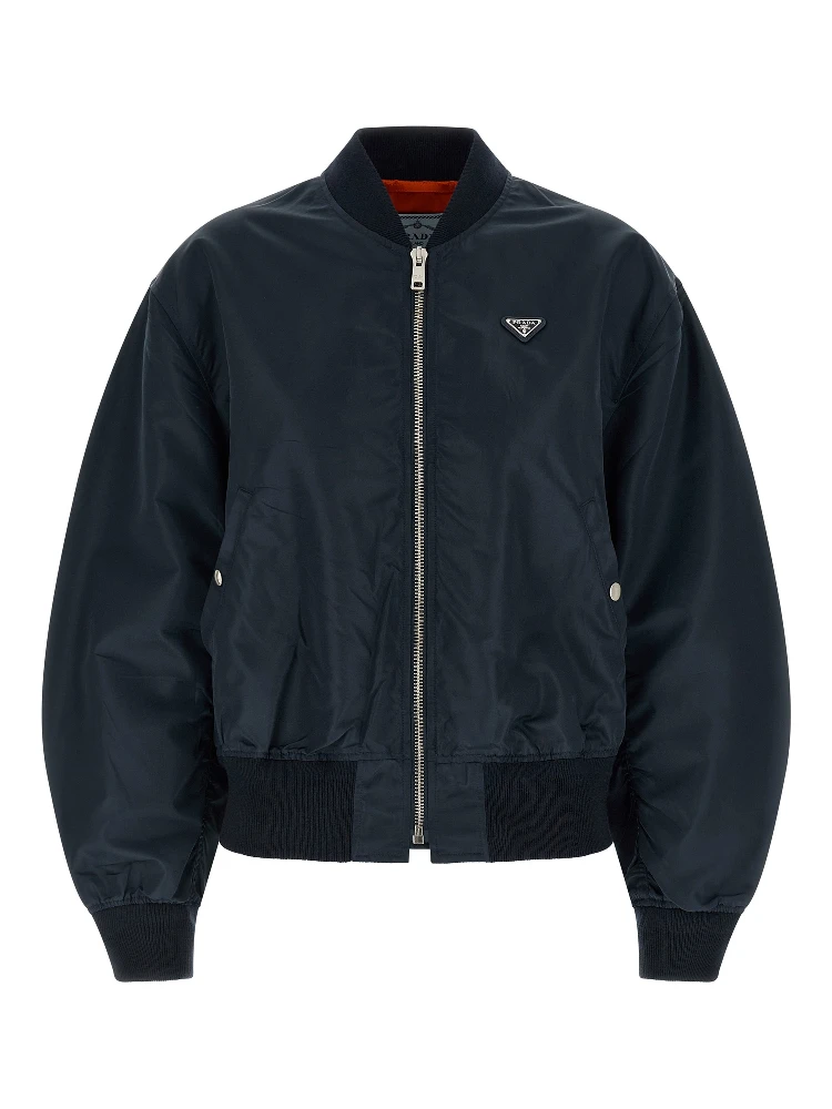 Blue Polyamide Bomber
