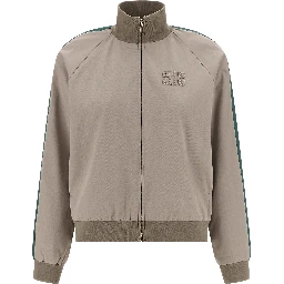 Gray Cotton Bomber