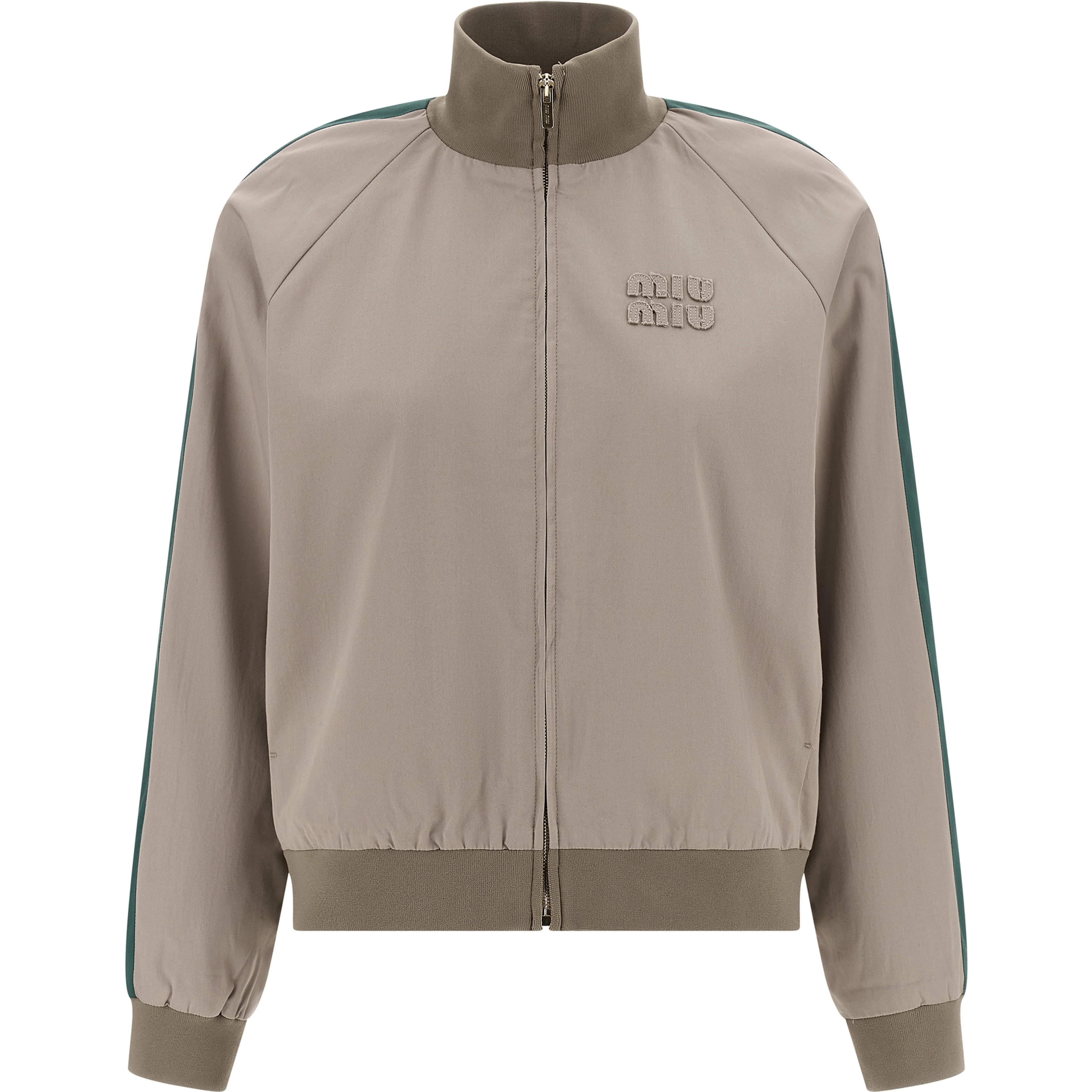 Gray Cotton Bomber