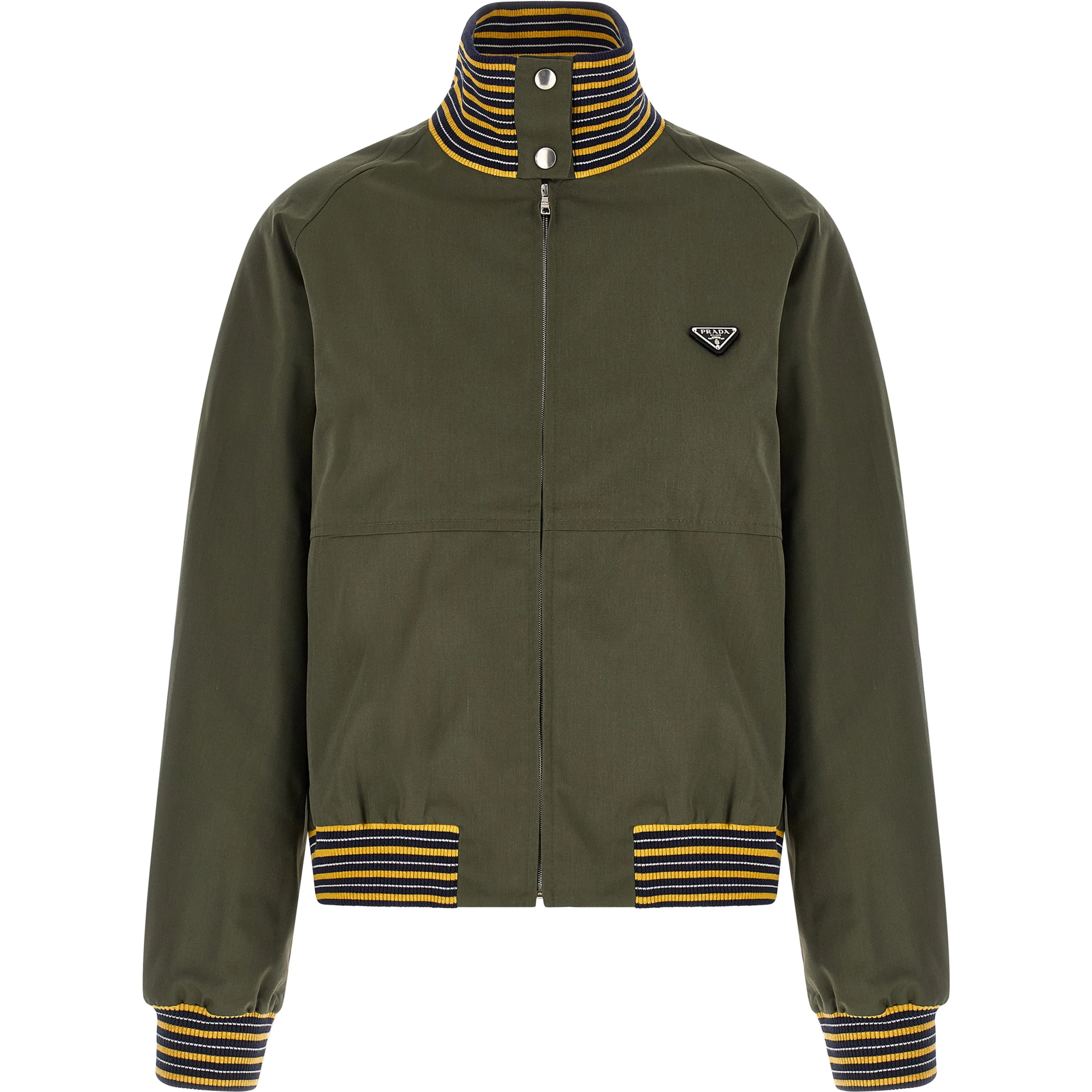 Bicolor Polyester Bomber
