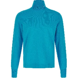 Blue Cotton Cardigan