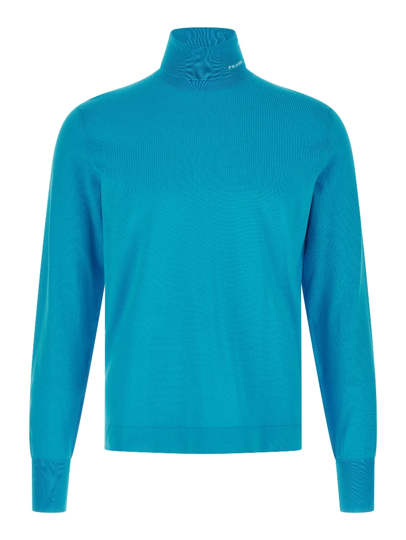 Blue Cotton Cardigan