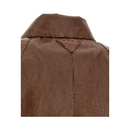 Brown Calfskin Leather Jacket