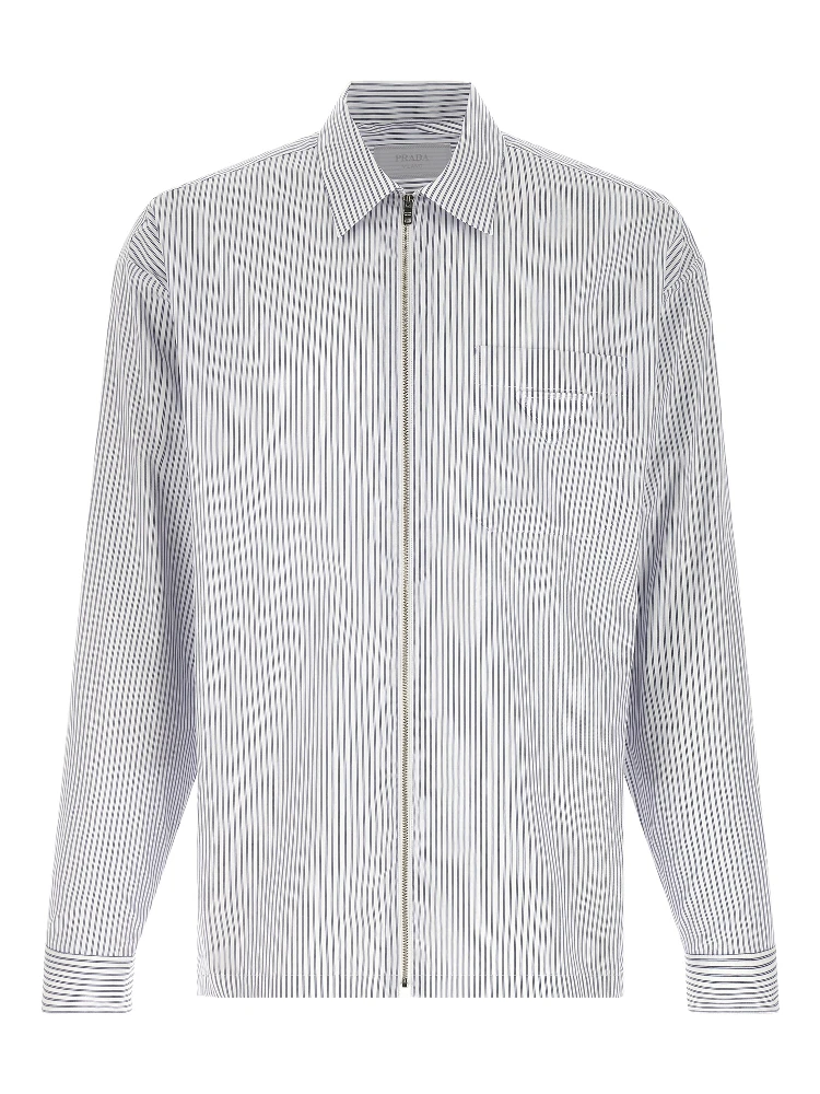 Blue Cotton Blouse