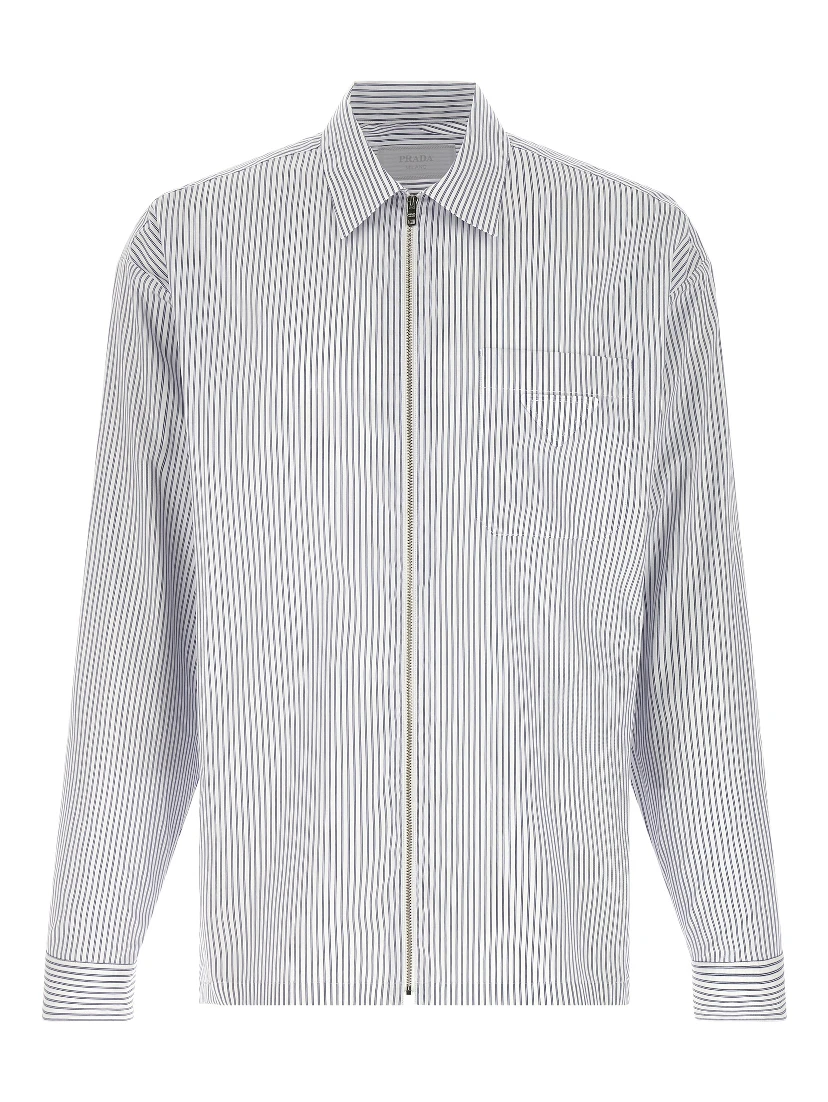 Blue Cotton Blouse