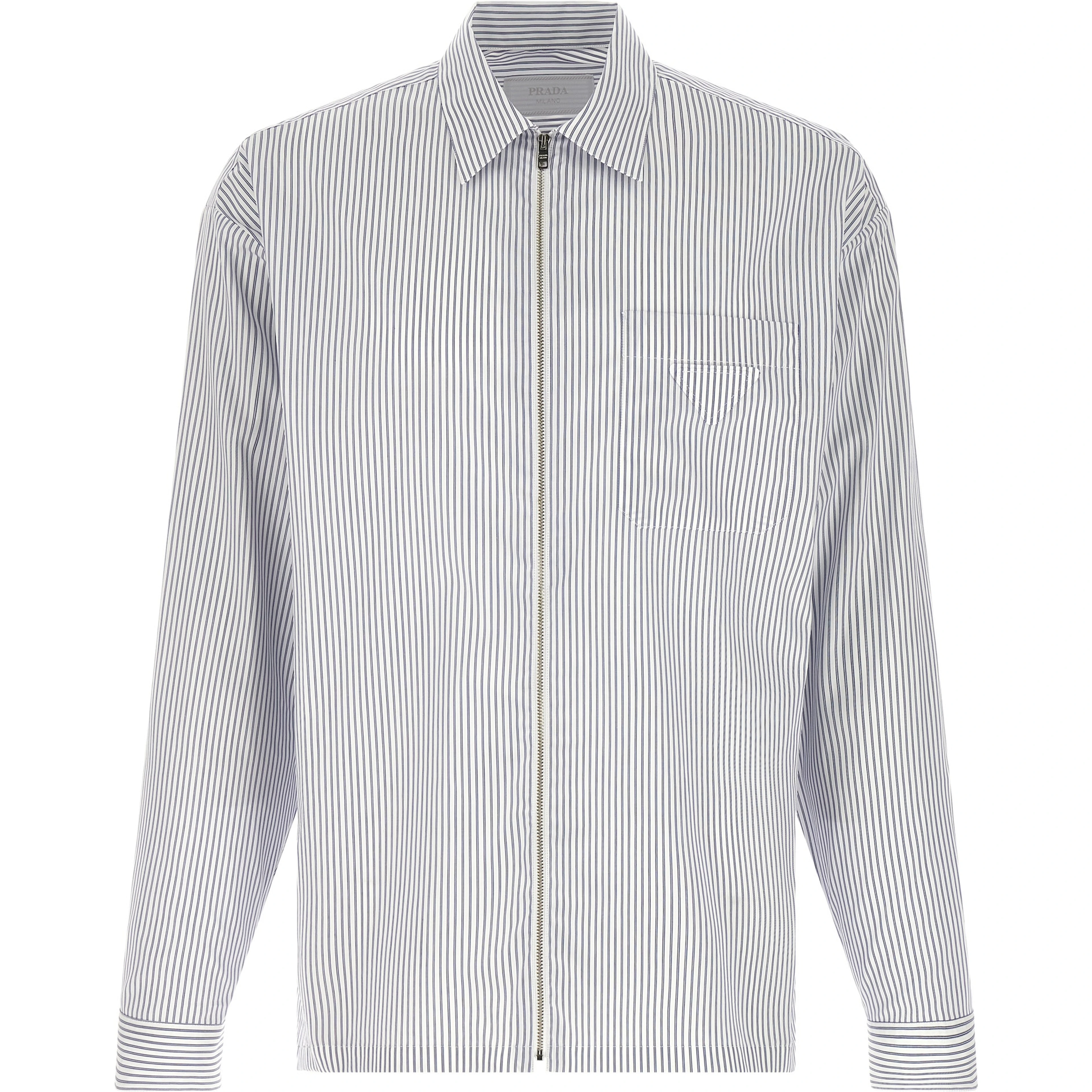 Blue Cotton Blouse