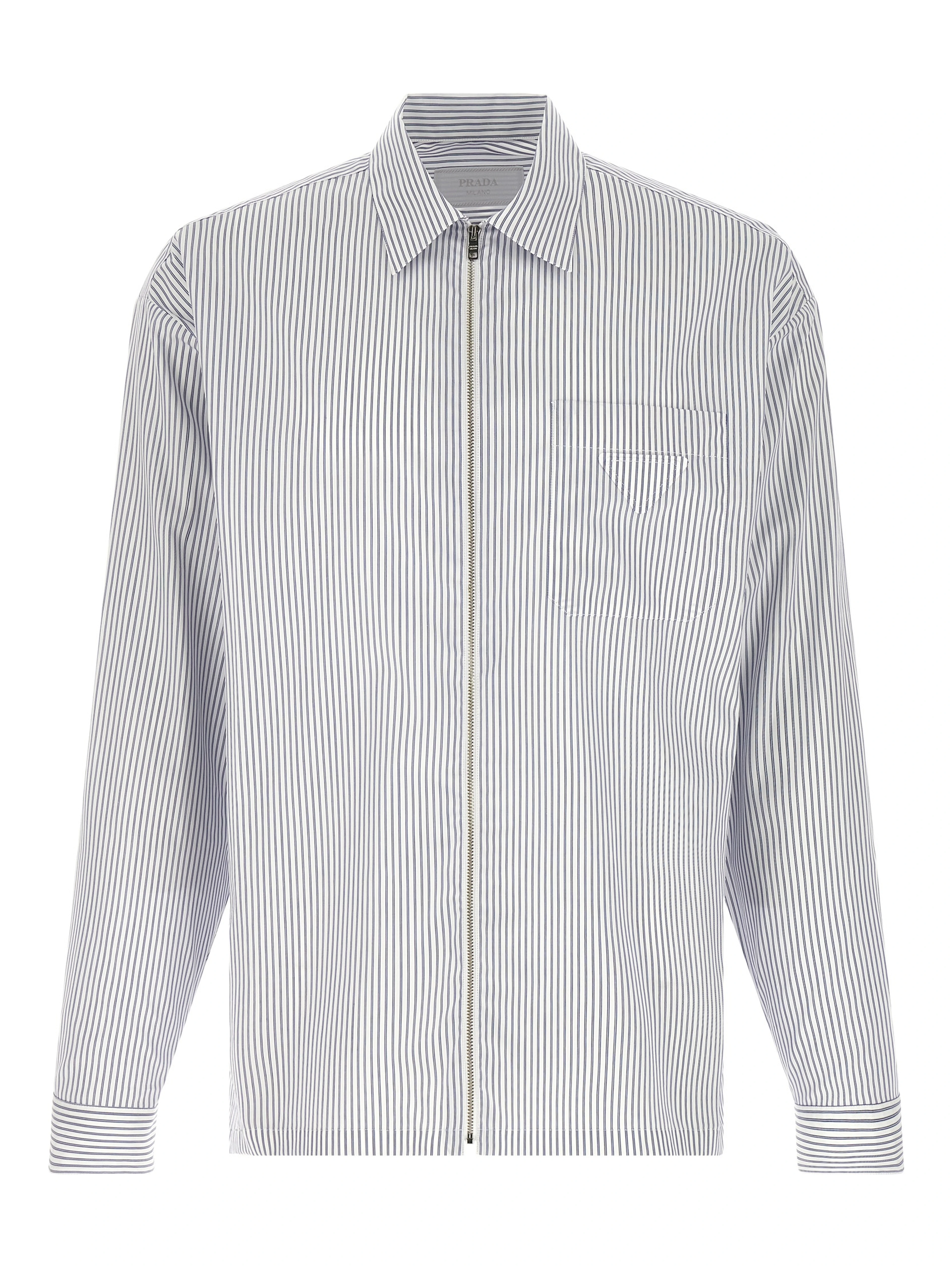 Blue Cotton Blouse