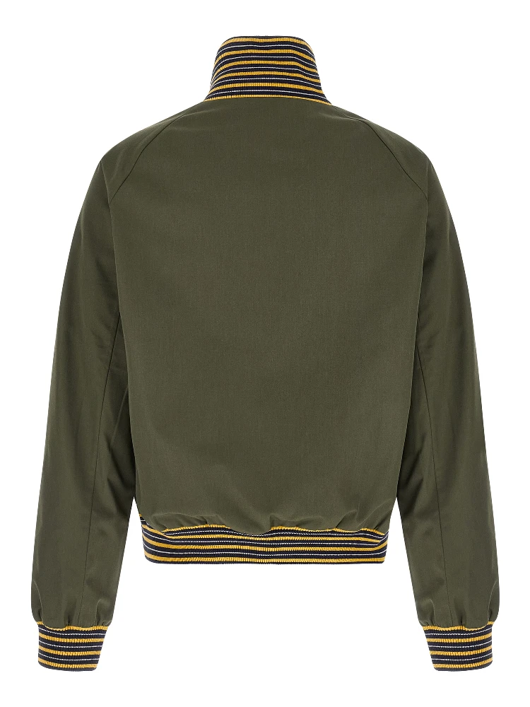 Bicolor Polyester Bomber alternative