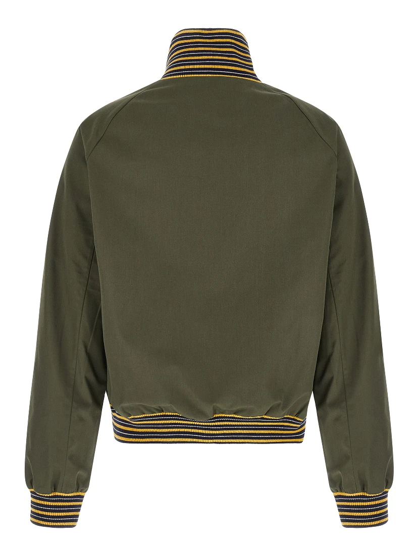 Bicolor Polyester Bomber