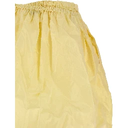 Multicolor Silk Midi Skirt