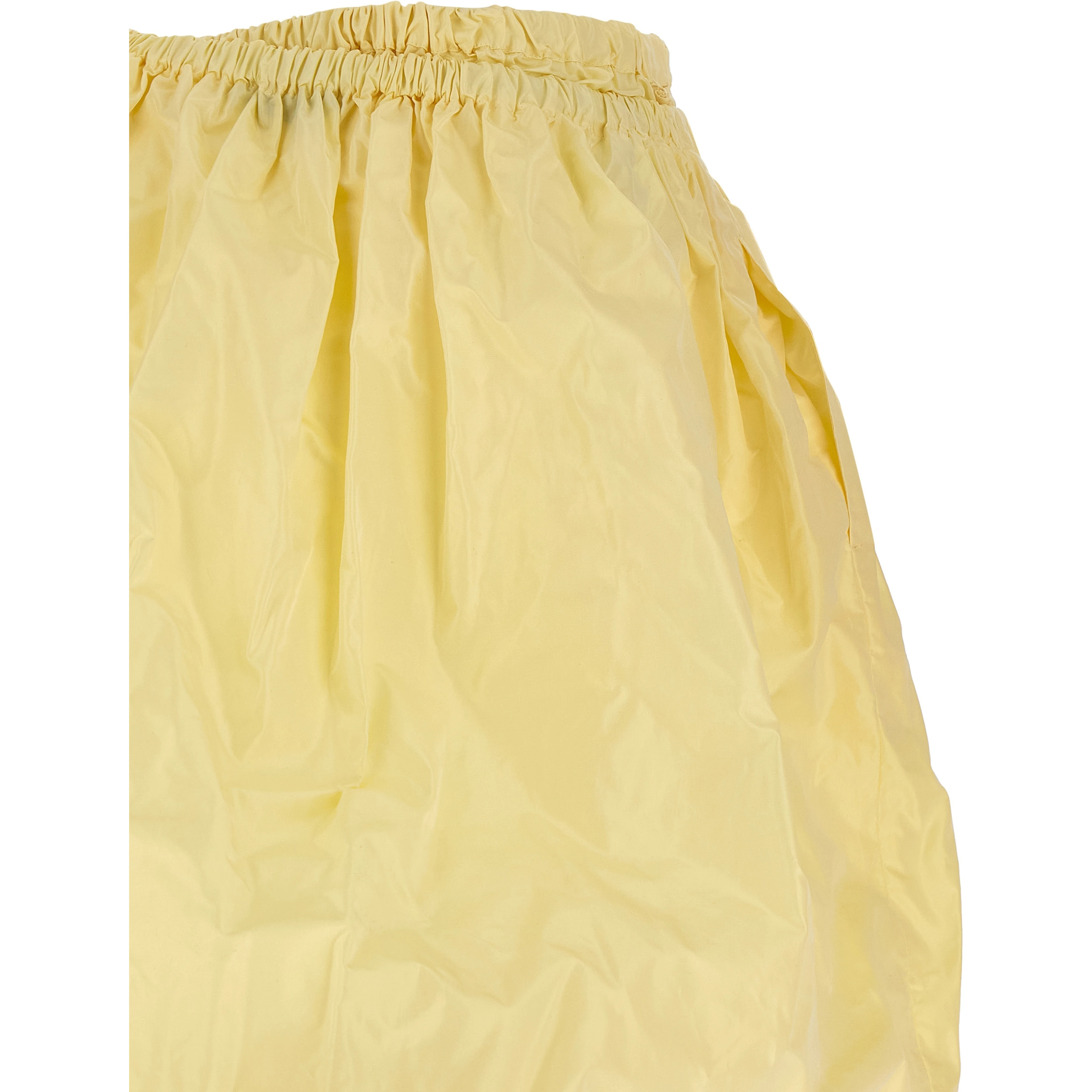 Multicolor Silk Midi Skirt