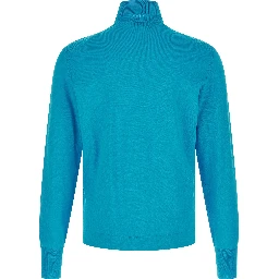Blue Cotton Cardigan