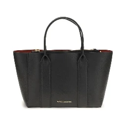 Black Calf Leather Bos Taurus Shoulder Bag