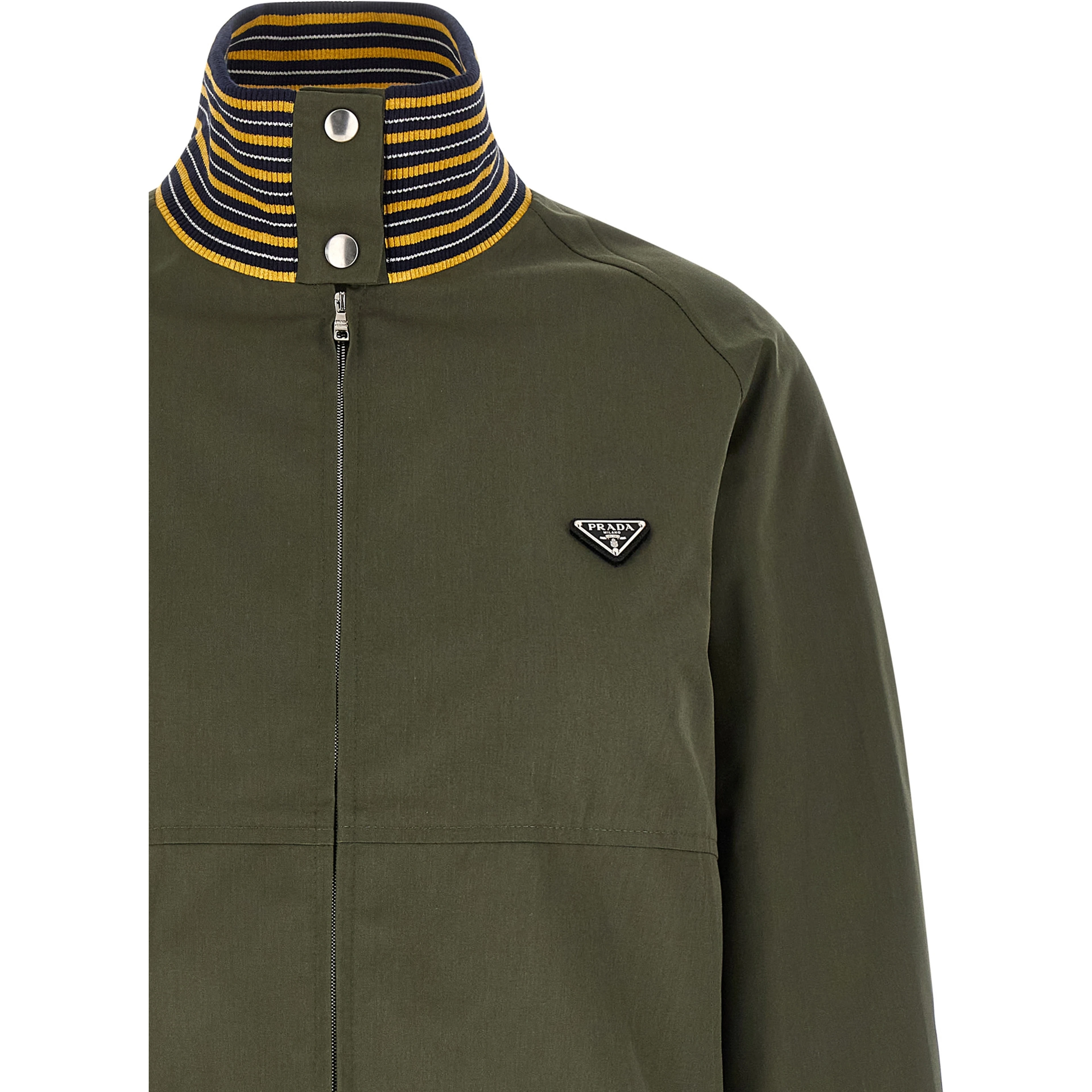 Bicolor Polyester Bomber