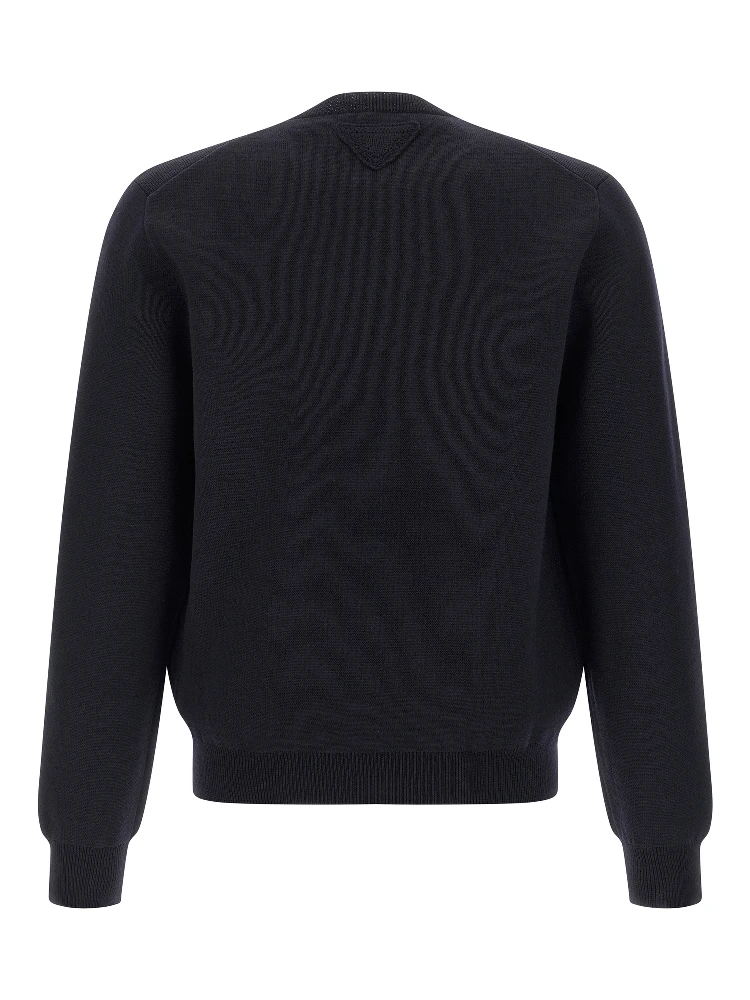 Blue Virgin Wool Cardigan alternative
