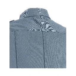Blue Cotton Blouse