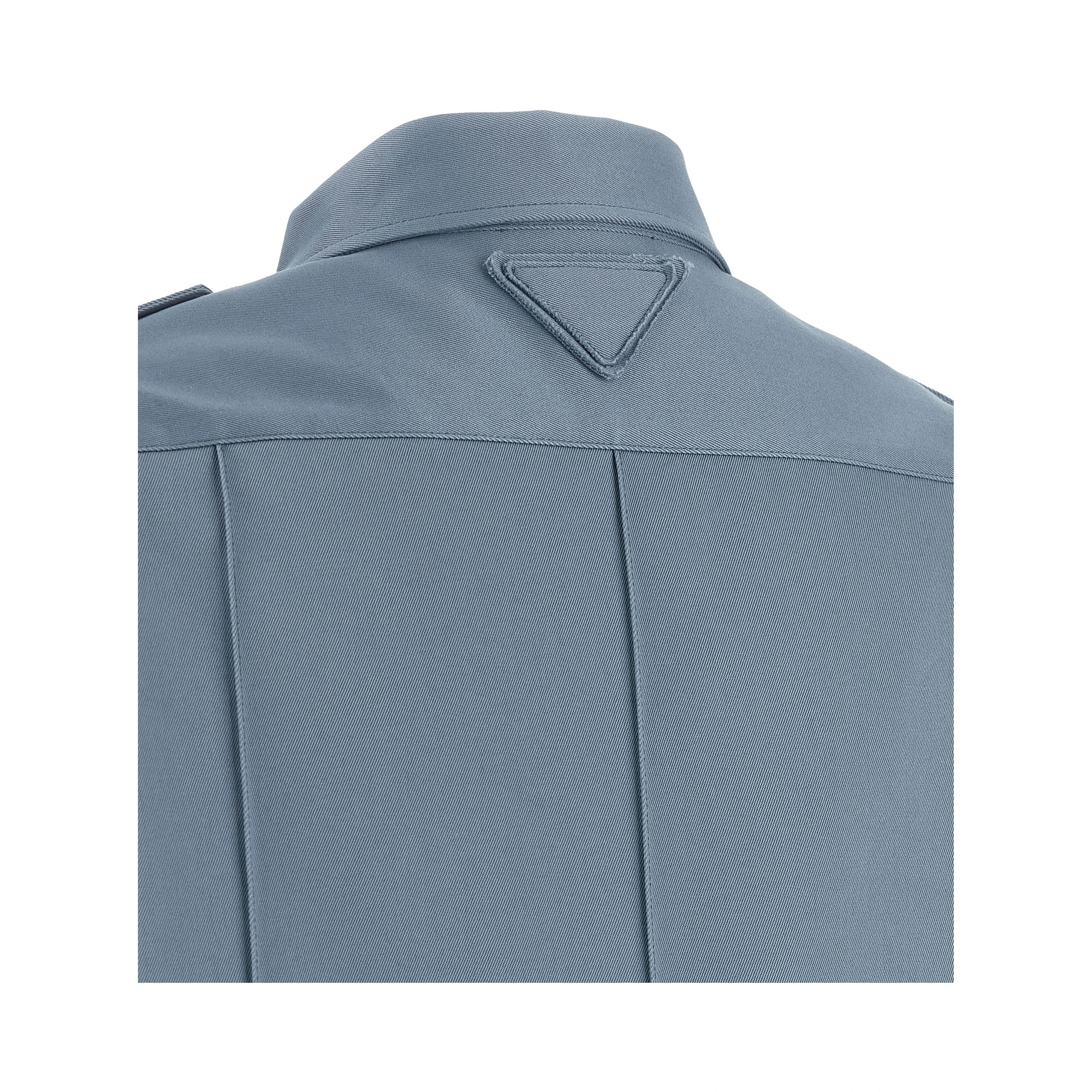 Blue Cotton Blouse