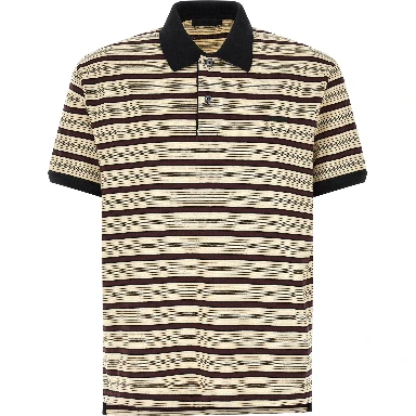 Multicolor Cotton Polo Shirt