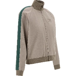 Gray Cotton Bomber