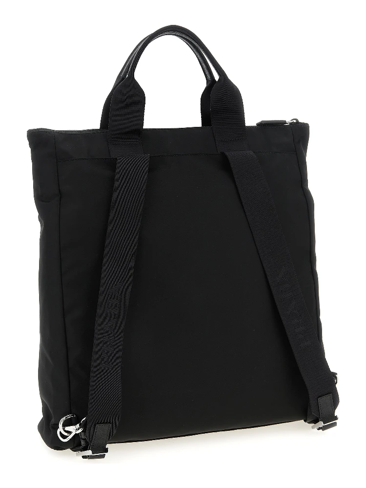 Black Recycled Polyamide Tote Bag alternative