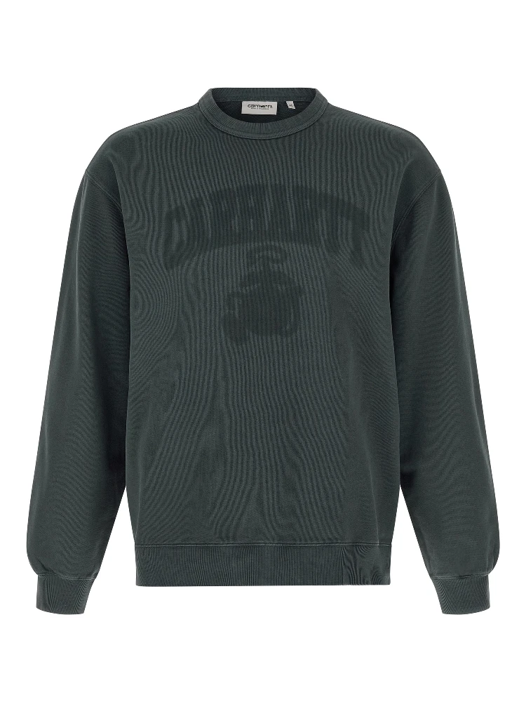 Blue Cotton Sweatshirt