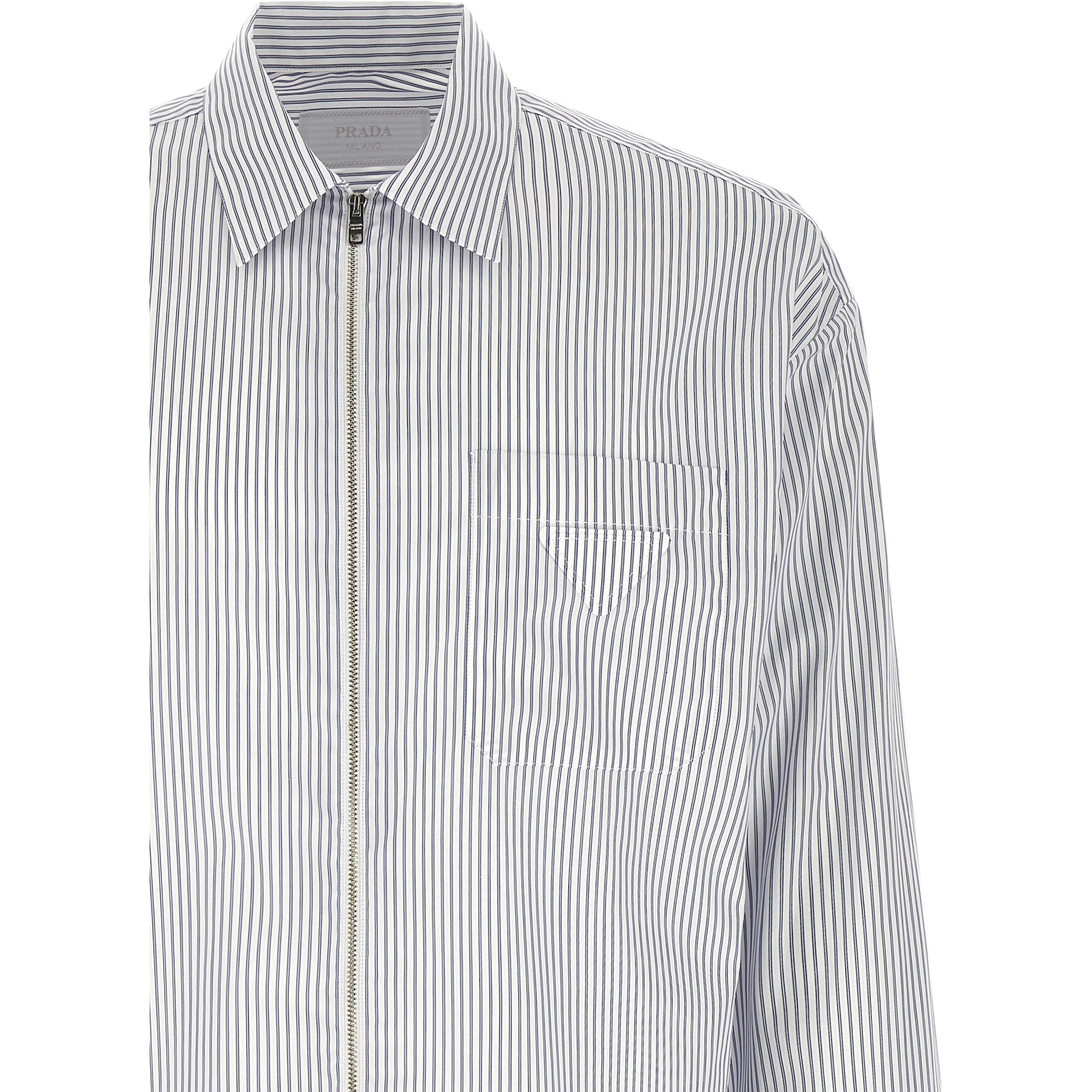 Blue Cotton Blouse