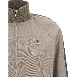 Gray Cotton Bomber