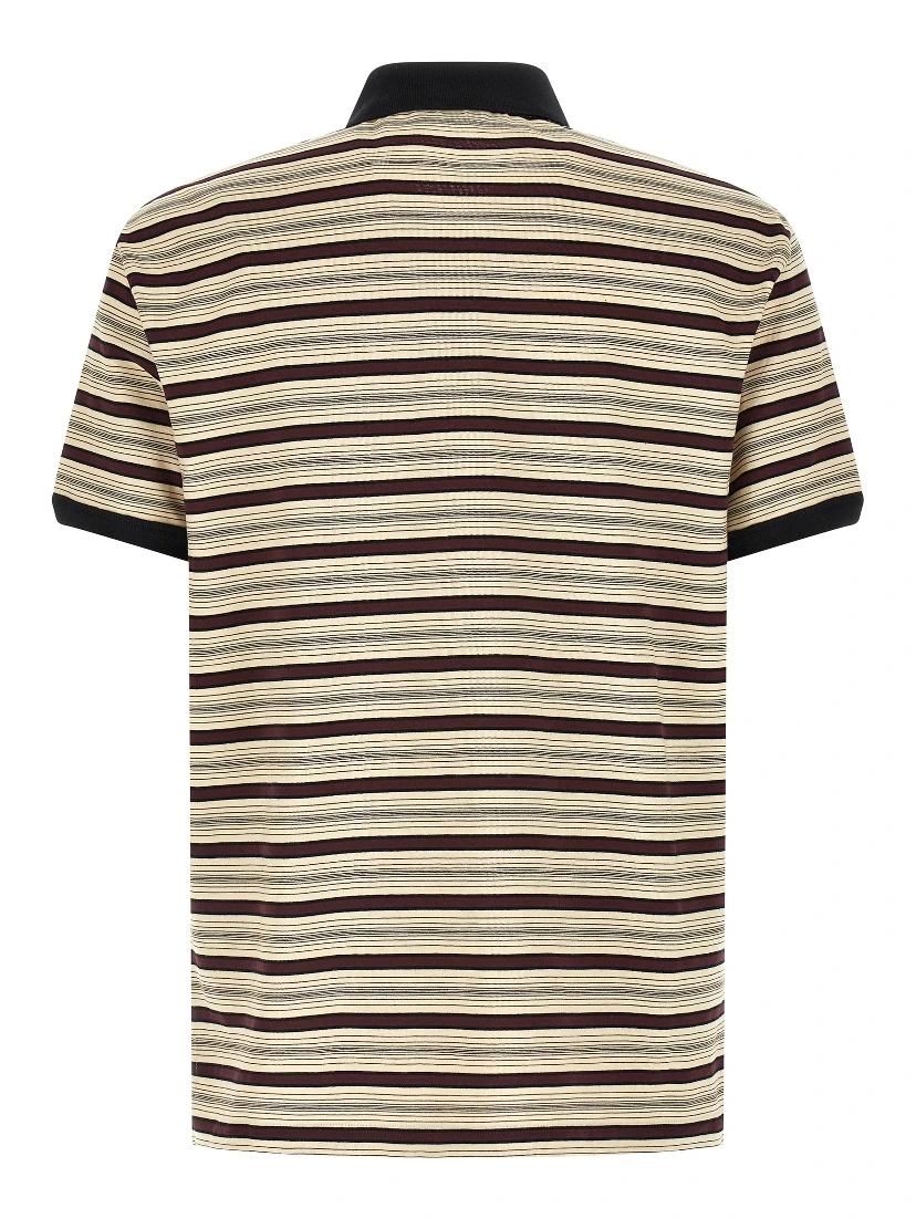 Multicolor Cotton Polo Shirt