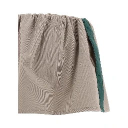 Gray Cotton Long Skirt